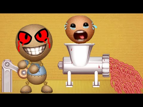 SCARY Meat Grinder VS The Buddy - Kick The Buddy