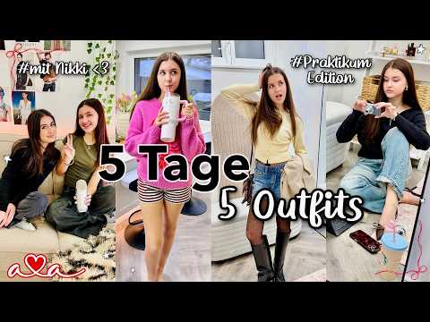 5 TAGE - 5 OUTFITS für mein Praktikum ౨ৎ Ava