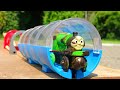 Thomas Wooden Train Brio Tunnel Straight Course Mud Pool