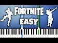 Top 8 FORTNITE DANCES To Play On Piano!