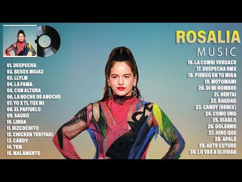 ROSALÍA Mix Exitos 2023 - Grandes Exitos De ROSALÍA - Las Mejores Canciones De ROSALÍA