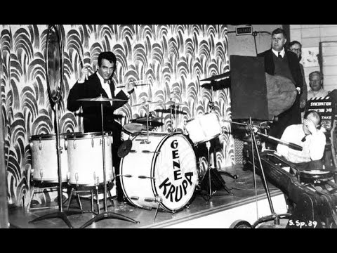 "Syncopation" 1942 Gene Krupa, Benny Goodman, Harry James, Charlie Barnet, Jack Jenney, Joe Venuti
