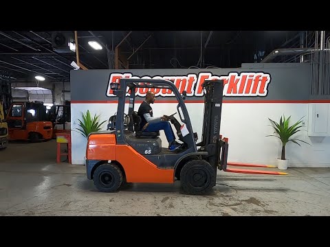 TOYOTA 8-Series 8FGU32 6,500lb LP (Propane) #0723 - Forklift For Sale
