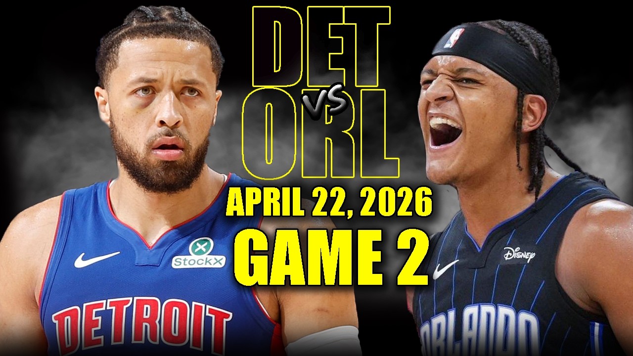 4월 24일 디트로이트 피스톤즈 VS 올랜도 매직 농구하이라이트