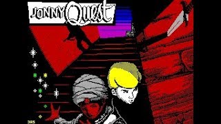 Jonny Quest In Dr Zins Underworld -ZX Spectrum Gameplay & Review