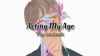 Cover art for Acting My Age