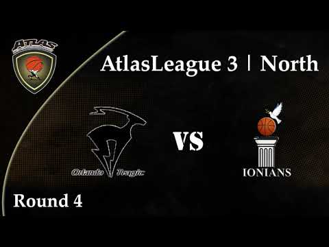 Atlasbasket_League 3 - Round 4 - ORLANDO TRAGIC vs IONIANS 62-64