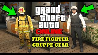 UNLOCKED THE FIRE FIGHTER & GRUPPE GEAR OUTFITS IN GTA 5 ONLINE (CASINO HEIST DLC)