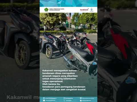 Pimpin Apel Kendaraan Dinas, Kakanwil Tegaskan Menjaga Aset adalah Cermin Disiplin ASN