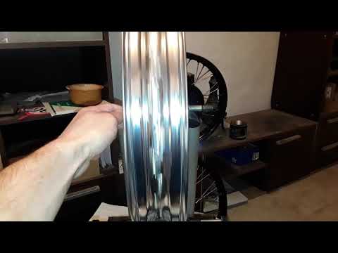 Felgen Einspeichen und Seitenschlag beseitigen mit einfachen Mitteln