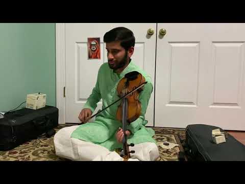 Madhu Vadlamani Violin Solo - Todi Alapana