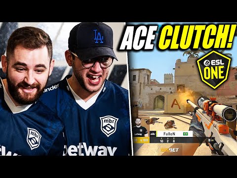 FALLEN FAZ ACE CLUTCH INCRÍVEL!! KNG ON FIRE 🔥 MIBR vs YEAH [ESL One Road To Rio] CS:GO HIGHLIGHTS