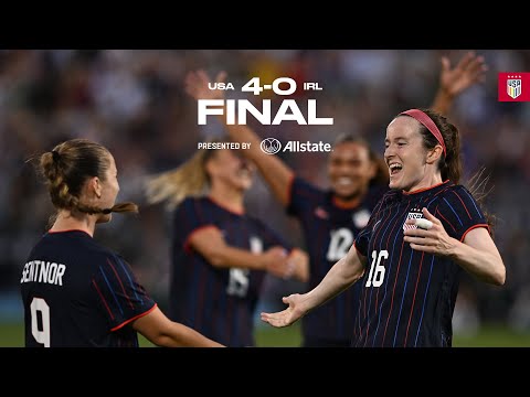 Rose Lavelle Scores In Return | USWNT 4-0 Republic of Ireland | International Friendly Highlights