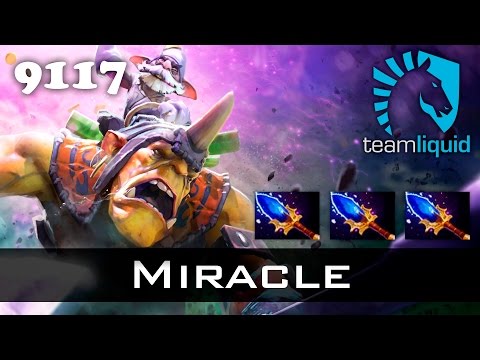 Miracle Alchemist 1100 GPM - 9117 MMR Dota 2