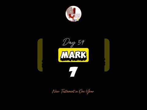📖 Day 59 : MARK 7 : 14-37 NIV✨️