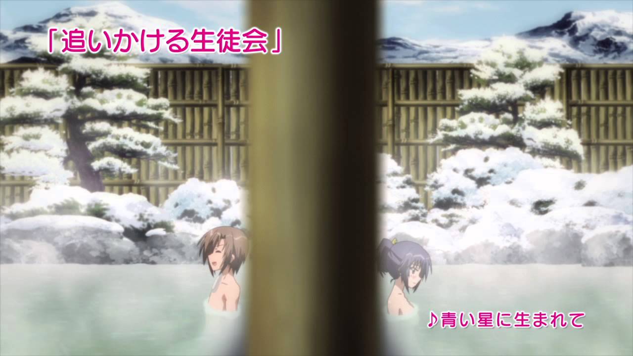 「生徒会の一存 Lv.2」第8話ED 「青い星に生まれて」