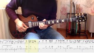The Beatles: While My Guitar Gently Weeps - Guitar Solo with Tabs