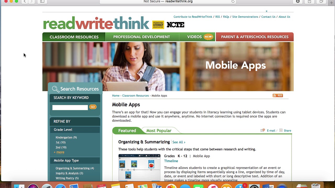 ReadWriteThink.org Tutorial