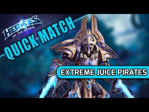 Extreme Juice Pirates - Quick Match | Heroes of the Storm Gameplay