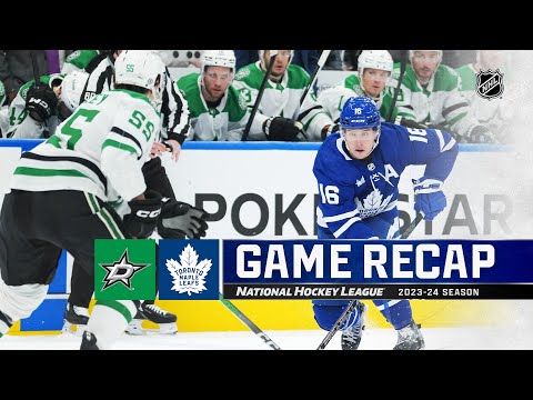 Stars @ Maple Leafs 2/7 | NHL Highlights 2024