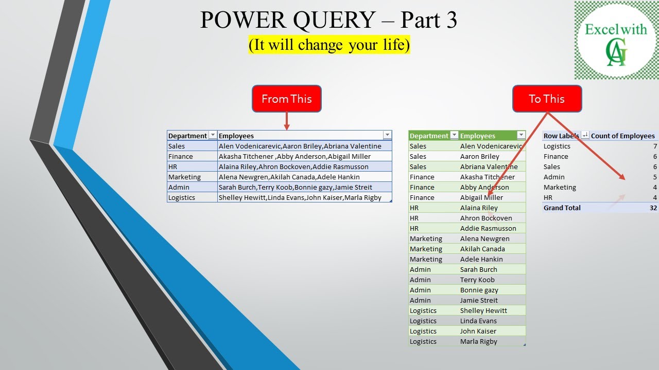 Split Text to Rows (Power Query)
