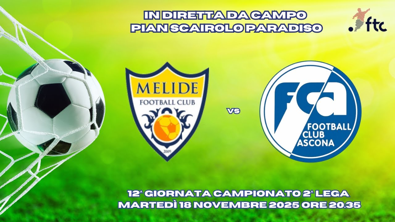 FC Melide vs FC Ascona