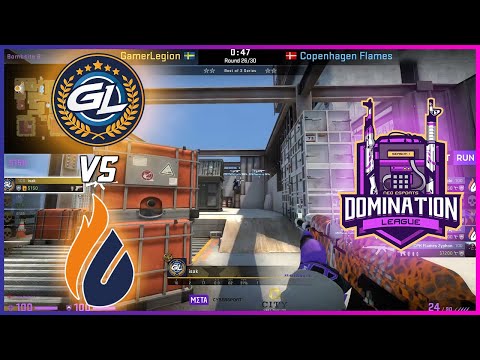 EPIC 1VS4 FROM ISAK! | GamerLegion vs Copenhagen Flames - Domination League 2 - HiGHLiGHTS | CSGO