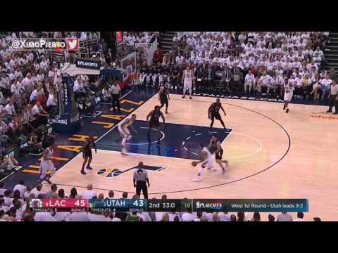 LA Clippers vs Utah Jazz - Full Game Highlights | Game 6 | 2017 NBA PLAYOFFS| April 28, 2017 |