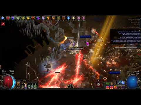 Path of Exile StormBrand 32MDPS VS Minatour