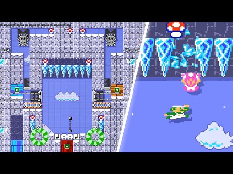 I Made the ULTIMATE FIGHTING MINI-GAME Multiplayer Level in Super Mario Maker 2