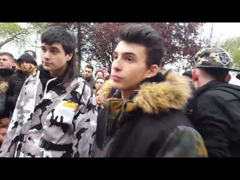 K-MBRA & ROBLEDO VS RCV & FUME (FASE PREVIA) GOLD SCHOOL BATTLE
