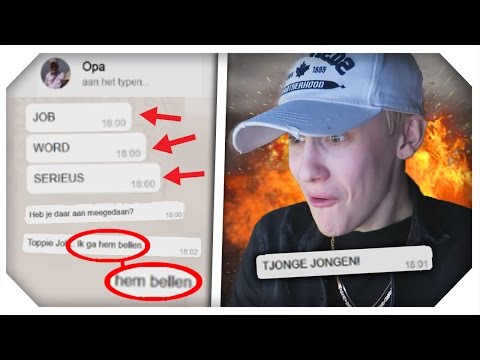OPA IS BOOS EN STUURT MIJN OOM! 😧'LYRICS PRANK FT. RONNIE FLEX & LIL KLEINE💊1 2 3 4'