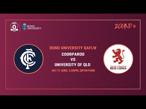 QAFLW ROUND 10 Coorparoo v University of Queensland