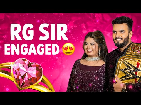 RG Sir Engagement Anniversary🎉🤩 RG Lectures 🥰 One Year of Being Engaged♥️