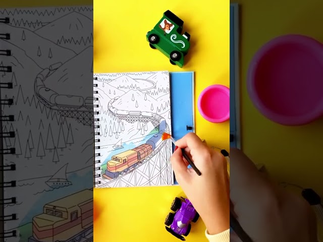 Vídeo relacionado con Tinta mágica: MÁQUINAS (DIBUJO Y MANUALIDADES)