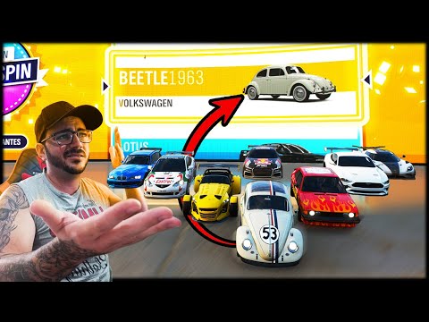 CORRIDA de 63KM com CARROS de ROLETA - FORZA HORIZON 4 ONLINE