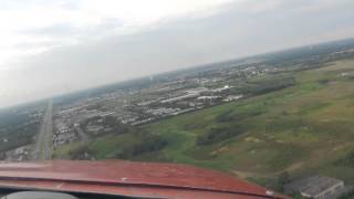 preview picture of video 'Approach landing and shut down Anoka-Blaine Runway 9'