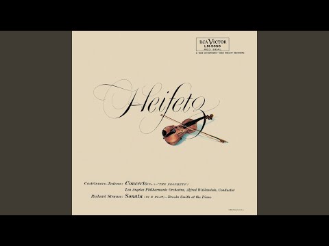 Violin Concerto No. 2, Op. 66 "I profeti": Espressivo e dolente "Jeremiah"