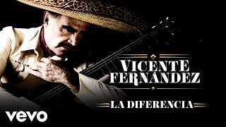 Vicente Fernández - La Diferencia (Letra/Lyrics)