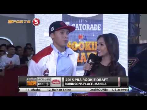 PBA Rookie Draft 2015 Round 1