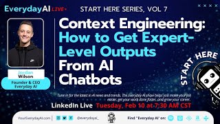 Context Engineering: How to Get Expert-Level Outputs From AI Chatbots