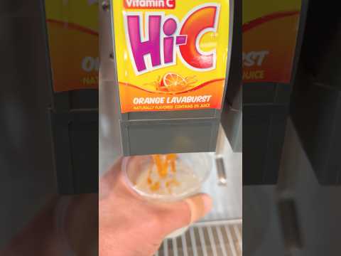 Mixing Minute Maid Lemonade & Hi-C Orange Lavaburst | McDonald’s, Alhambra, California, USA