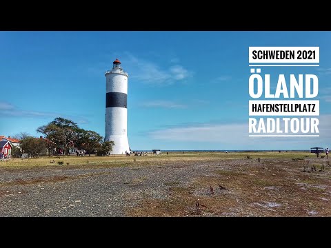 #73: Schwedenreise 2021 - Teil 5: Öland mit Stellplatz am Hafen und Radltour zum Leuchtturm