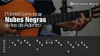 Como tocar Nubes Negras de Los de Adentro en Guitarra - Feeling Chords [Tutorial]