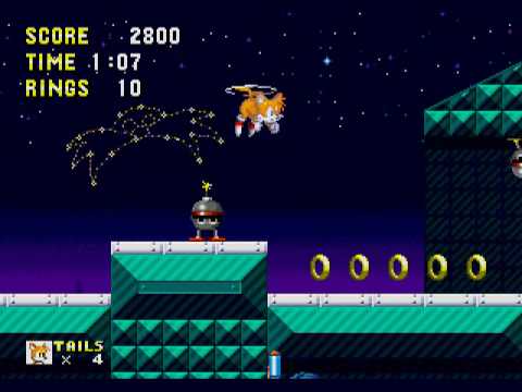 Sonic 2 Advanced Edit (Sega Genesis/Megadrive Hack) Gameplay Part 2