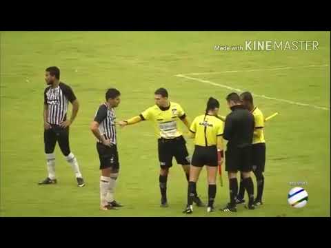 Comercial 1 x 0 Operário. Jogador Jeferson agride gandula