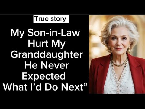 My Son-in-Law Hurt My Granddaughter — He Never Expected What I’d Do Next”