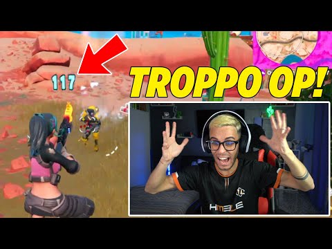 PROVO PER LA PRIMA VOLTA IL NUOVO FUCILE A POMPA su FORTNITE!! *troppo op*
