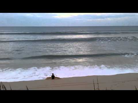 Hurricane Katia.. surfer gets a well earned ride