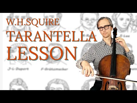 W.H. Squire Tarantella Cello Lesson |  Tips and Exercises | Suzuki Cello Book 6